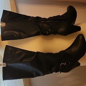 Black boots